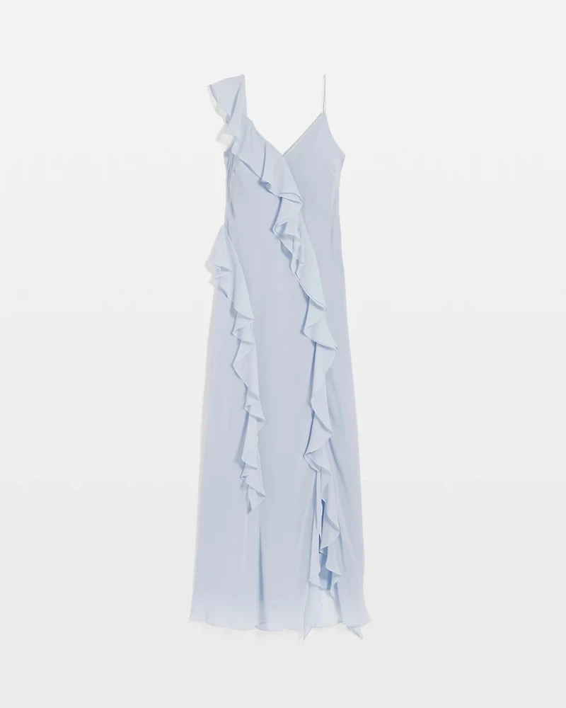 Ruffle Slip Dress