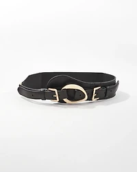 Double Buckle Stretch Belt