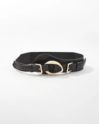 Double Buckle Stretch Belt