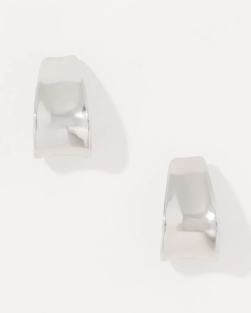 Sculptural Hoop Earrings
