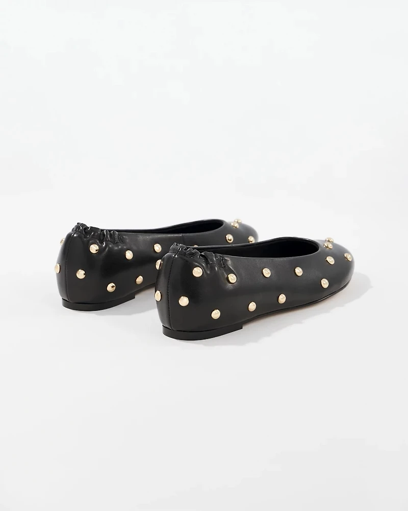 Studded Ballet Flat