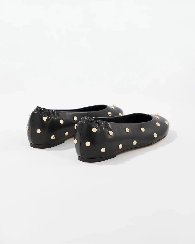 Studded Ballet Flat