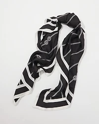 Rope Print Square Scarf