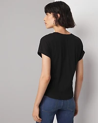 Cotton Modal Easy Crew Tee