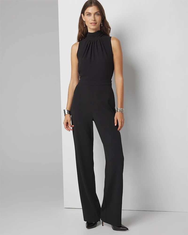 Sleeveless Halter Jumpsuit