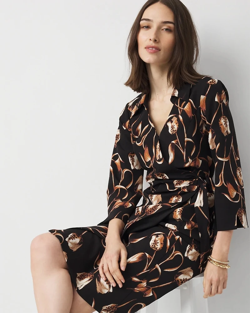 Petite Wrap Dress