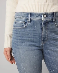 High-Rise Everyday Soft Denim™ Embellished Straight Jean