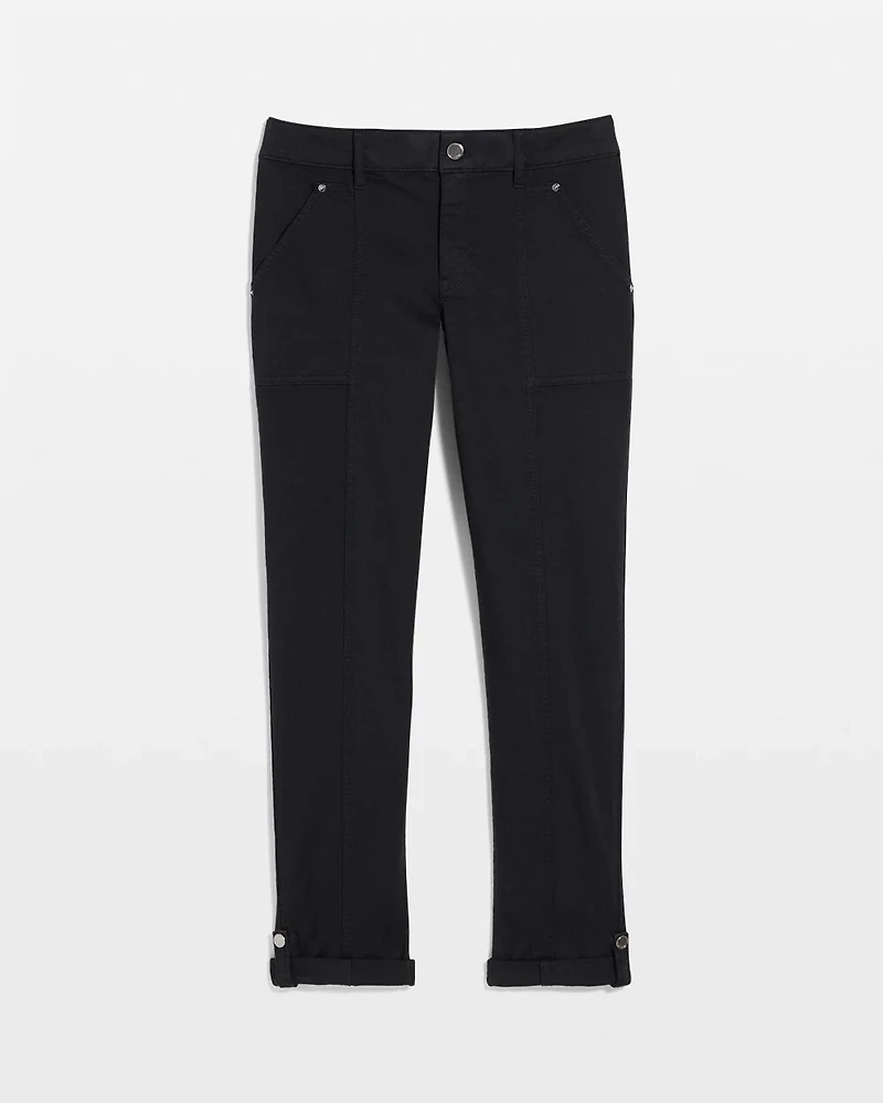 Mid-Rise Pret Crop Pant