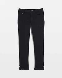 Mid-Rise Pret Crop Pant