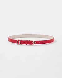 Round Buckle Pant Belt