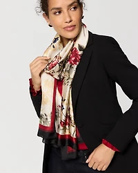 Floral Oblong Scarf