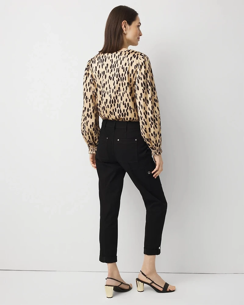 Petite Pret Tapered Crop Pant