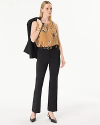 Pleated Chiffon Shell