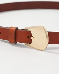 Gold Buckle Pant Belt