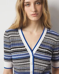 Striped Cardigan