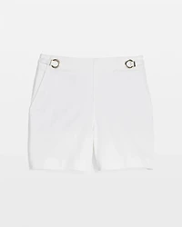 Extra High-Rise Novelty Waist Denim Short