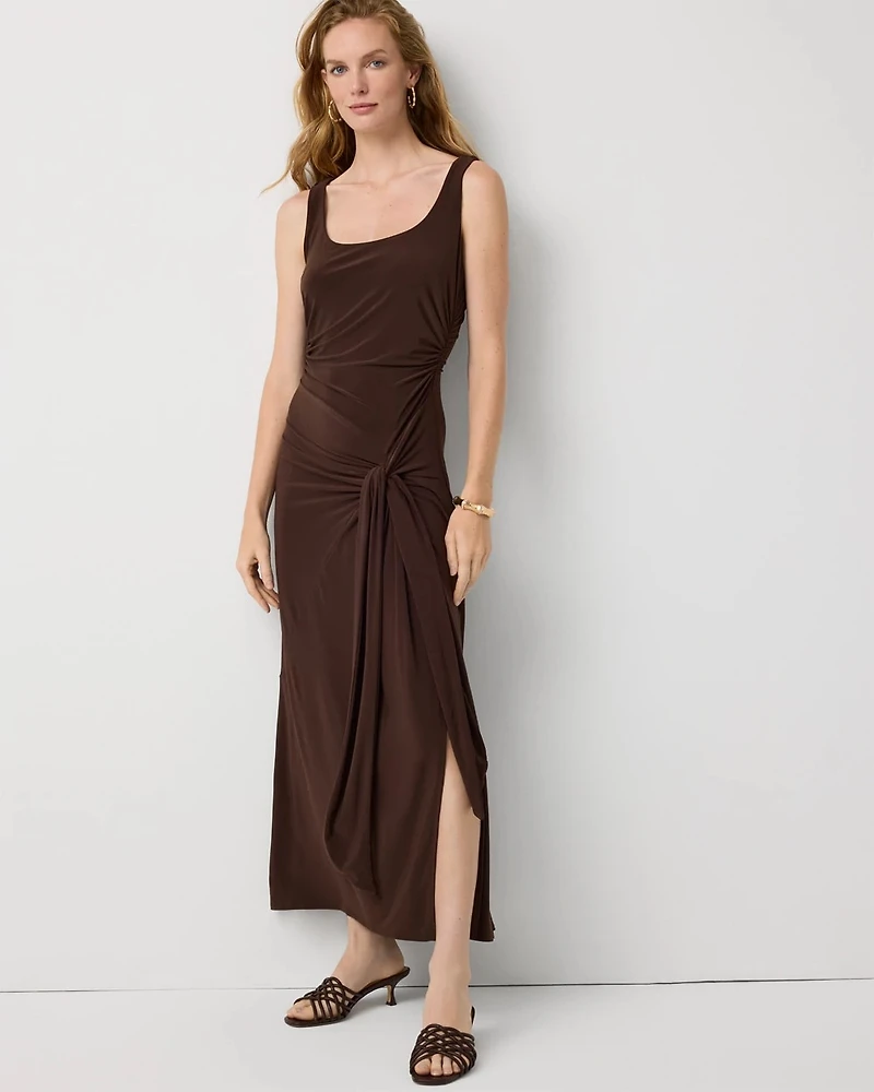 Sarong Midi Dress