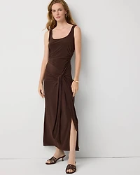Sarong Midi Dress