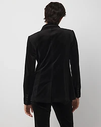 Satin + Velvet Tuxedo Jacket