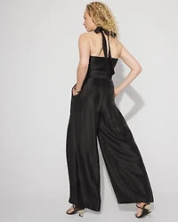 Belted Halter Jumpsuit