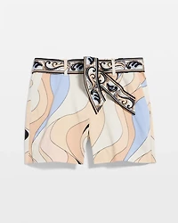 Belted Tailored Short