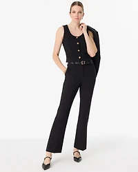 Petite Luxe Stretch Mid-Rise Blake Slim Boot Pant