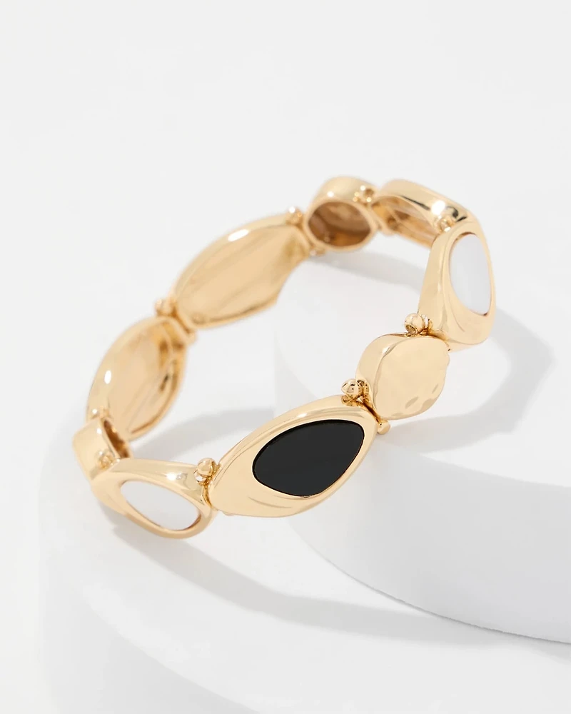 Mother of Pearl Stretch Bracelet