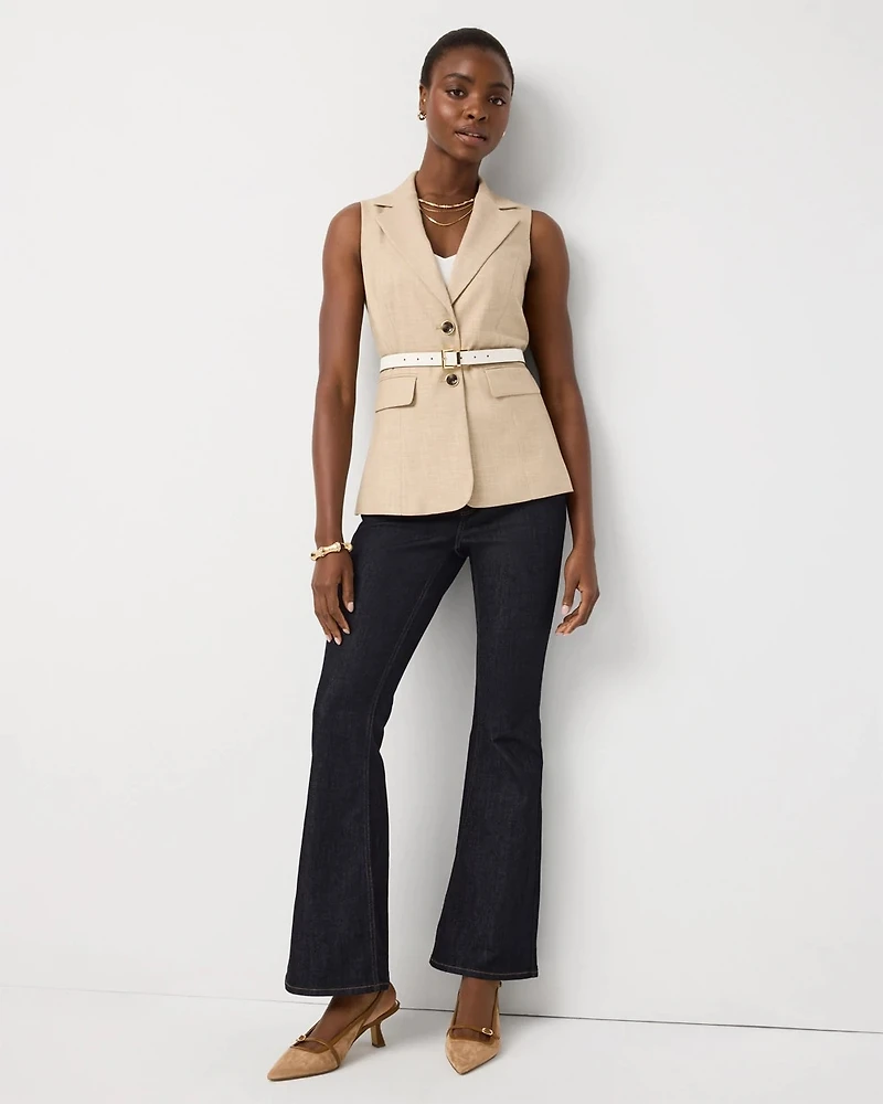 Crosshatch Tailored Vest