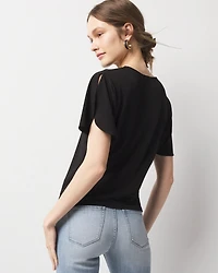 Flutter-Sleeve Top