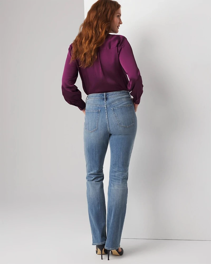 High-Rise Novelty Pocket Bootcut Jean