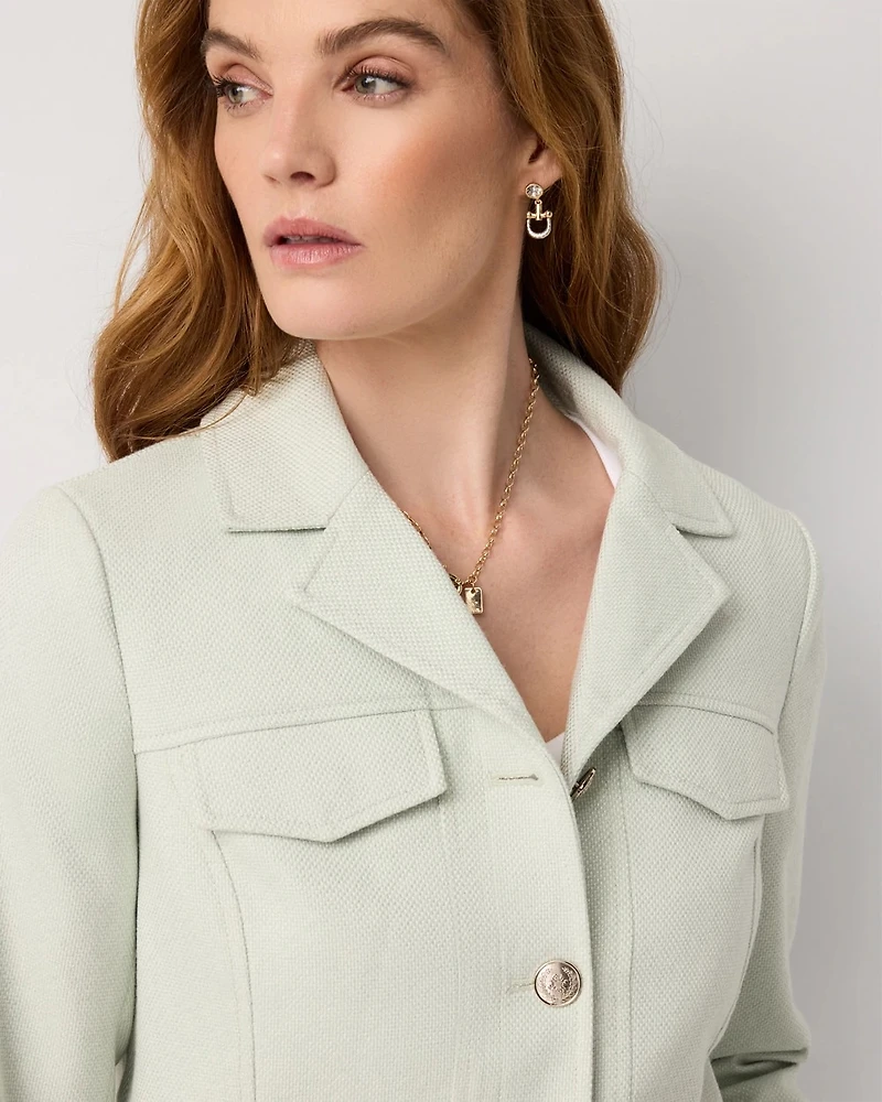 Tweed Trucker Jacket