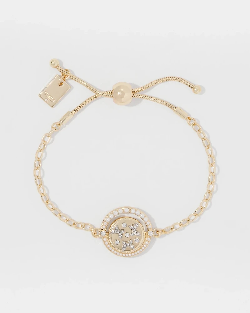 Reversible Coin Chain Bracelet