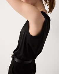 Satin Front Shell Tank