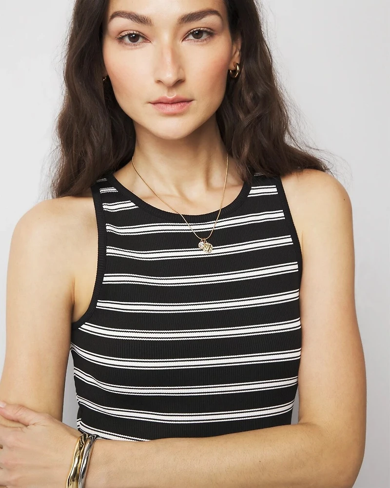WHBM FORME™ Ribbed Stretch Tank