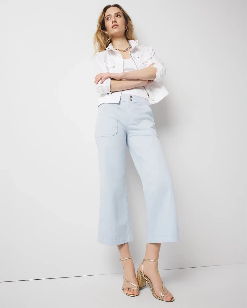 Pret Utility Wide Leg Cropped Pants