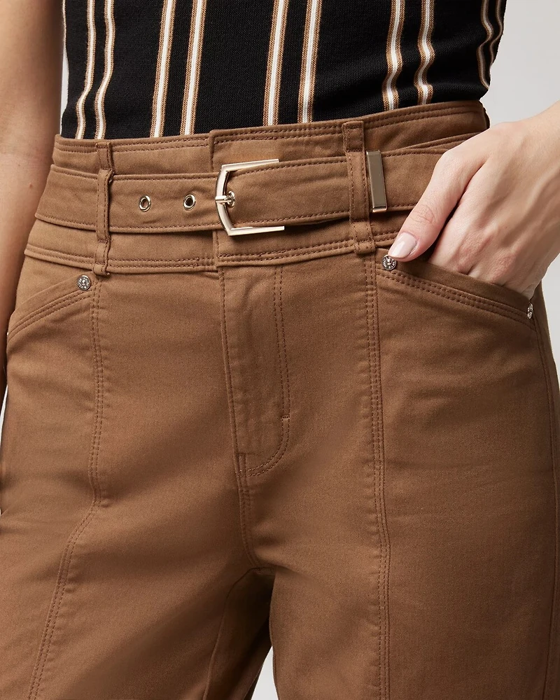 Extra High-Rise Belted Trouser Pant