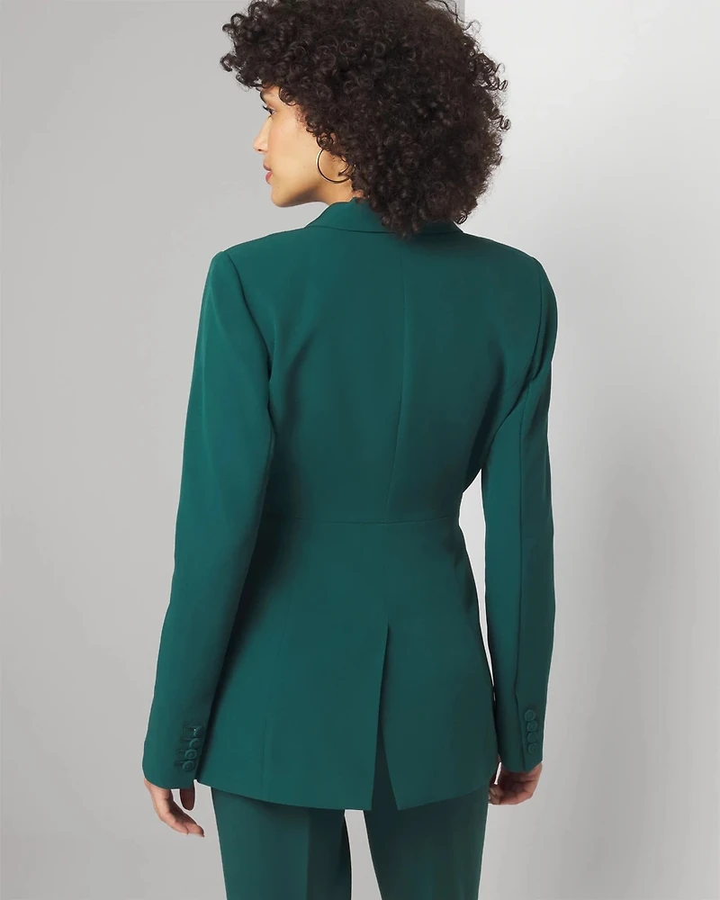 Waist Seam Fluid Blazer