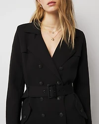 Sweater Trench Coat