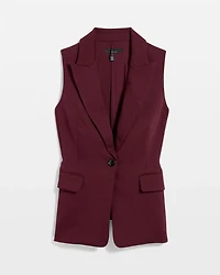 One-Button Tailored Vest