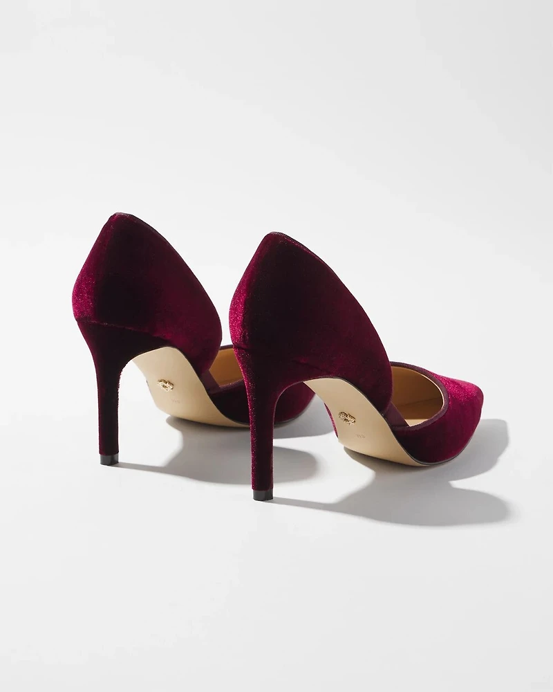 Velvet D'Orsay Pumps