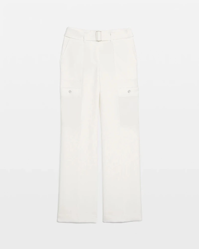 Belted Utility Wide Leg Pant