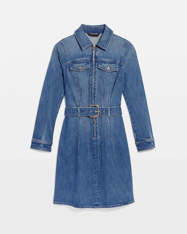 madewell denim button front tank dress Maeve Emmy Sleeveless at MarketFair Shoppes in Princeton, NJ SELECT SIZE:XL Women's Solid Hollow Out LowStock:44052954546227 Tencel denim Calf length dress in
