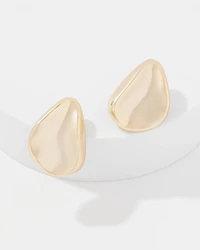 Pillowy Petal Studs