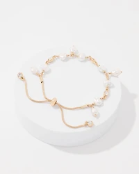Glass Pearl Bracelet