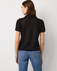 Jacquard Short Sleeve Shirt