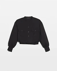 Satin Utility Shirt
