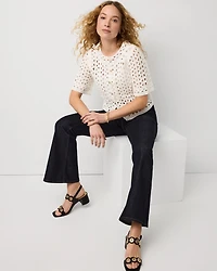 Crochet Cotton Cardigan