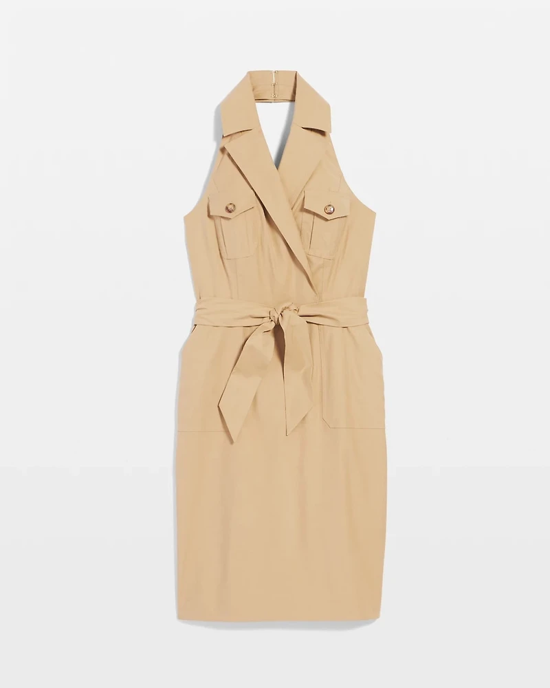 Trench Wrap Mini Dress