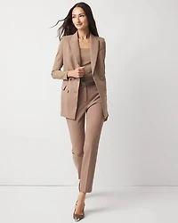 High-Rise Elle Slim Ankle Pant