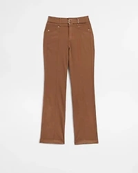 Extra High-Rise Belted Trouser Pant